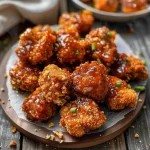 Baked Honey BBQ Chicken Bites