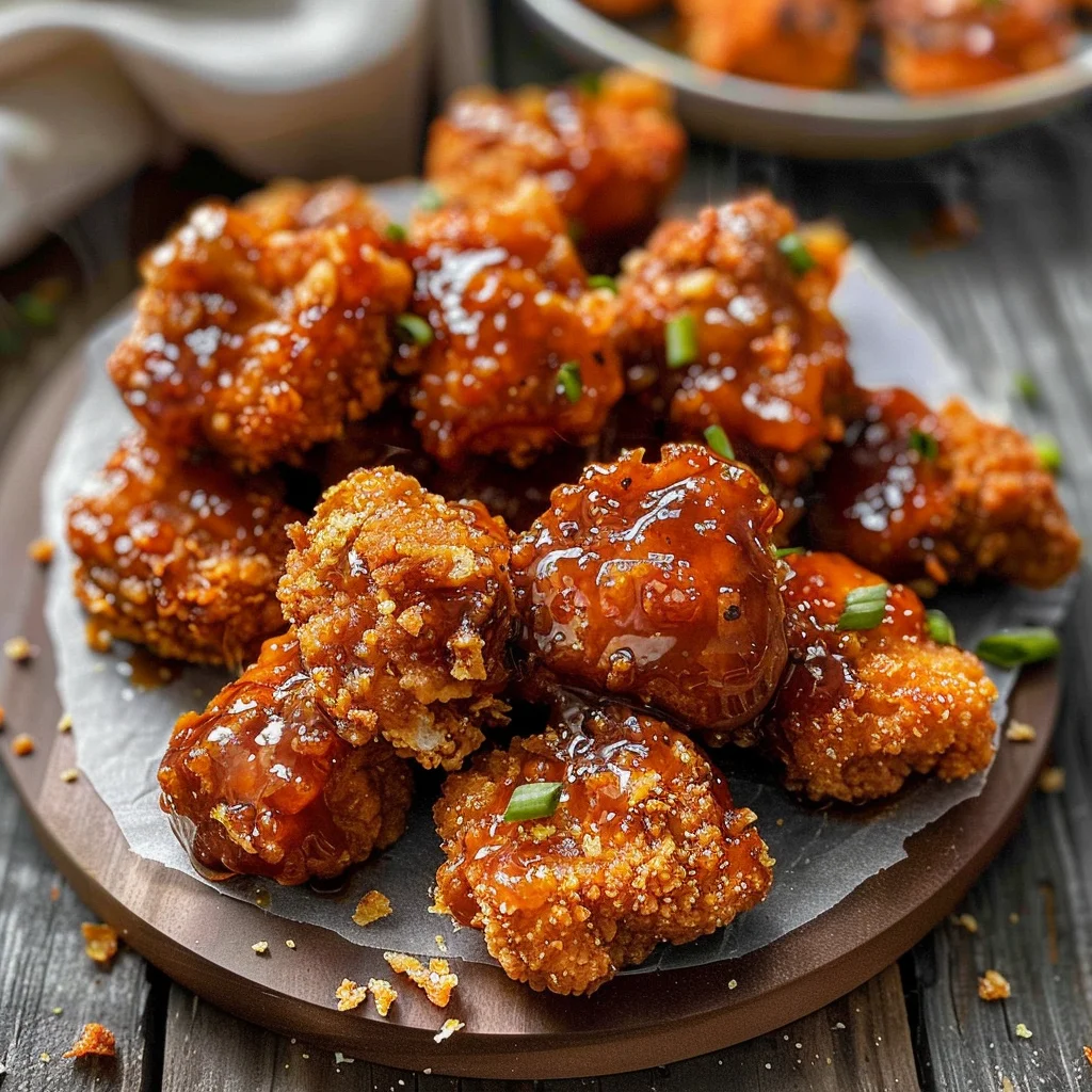 Baked Honey BBQ Chicken Bites