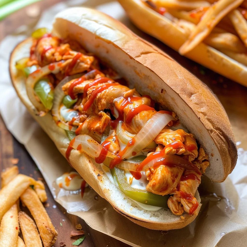 Best Buffalo Chicken Cheesesteak Recipe