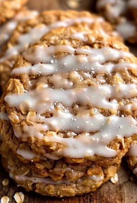 Brown Butter Iced Oatmeal Cookies Recipe
