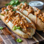 Buffalo Chicken Cheesesteak