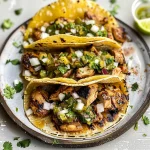 Charred Chile–Marinated Grilled Chicken Tacos
