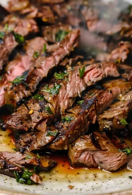 Charred and Juicy Marinated Skirt Steak