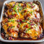 Cheesy Bacon BBQ Chicken