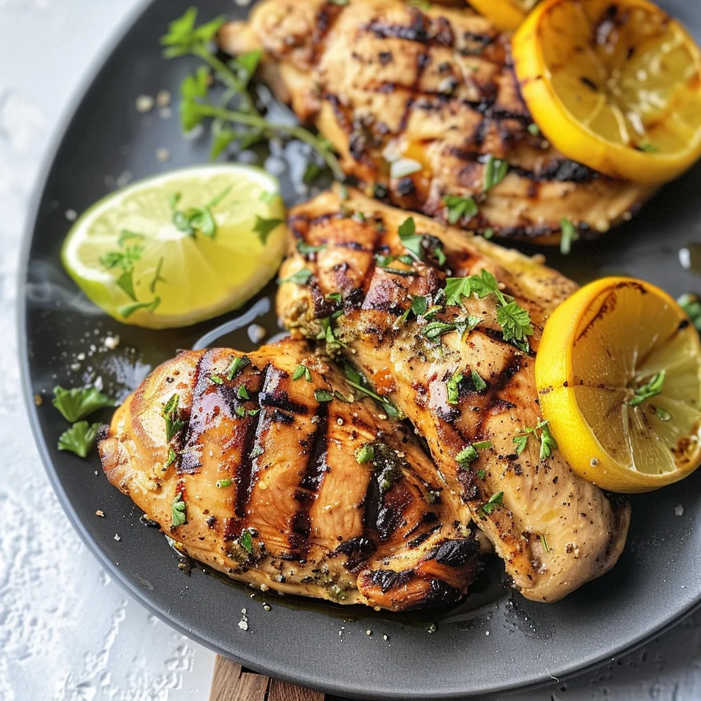 Citrus Dijon Grilled Chicken (Marinade)