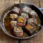 Cowboy Butter Steak Bites