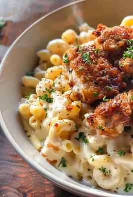 Creamy Honey Pepper Chicken Mac and Cheese Delight