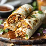 Crispy BBQ Chicken Wraps