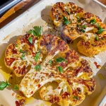 Crispy Baked Cauliflower Steaks