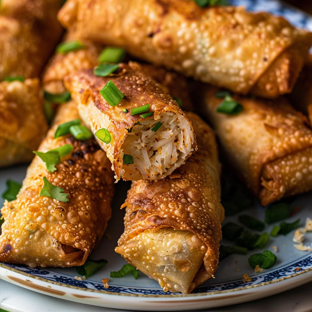 Crispy Crab Cake Egg Rolls: A Savory Seafood Snack Delight