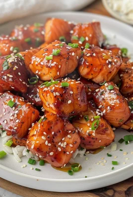 Crispy Honey Garlic Salmon Bites: A Flavor-Packed Delight for Any Occasion