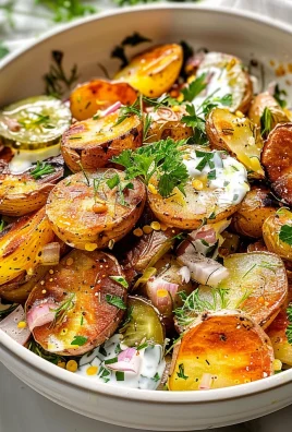Crispy Smashed Potato Salad