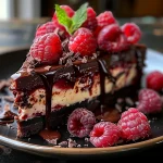 Dark Chocolate Raspberry Cheesecake: Indulge in a Decadent Dessert Delight
