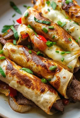 Delicious Keto Philly Cheesesteak Roll Ups