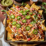 Easy Sheet Pan BBQ Chicken Nachos