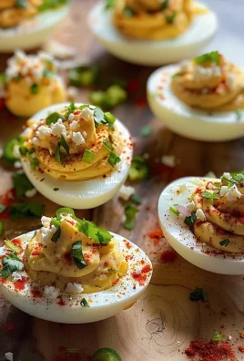 Elote Deviled Eggs: 12 Fiesta Delights