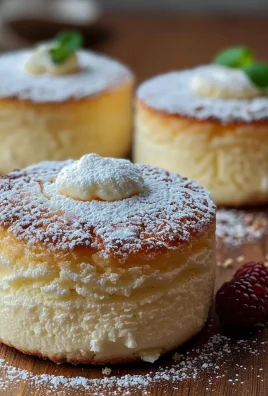 Fluffy Japanese Cotton Cheesecake Cupcakes