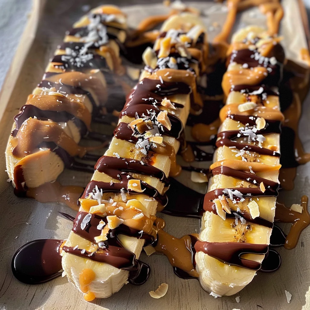 Frozen Banana Snacks