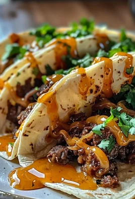 Garlic Butter Honey BBQ Tacos