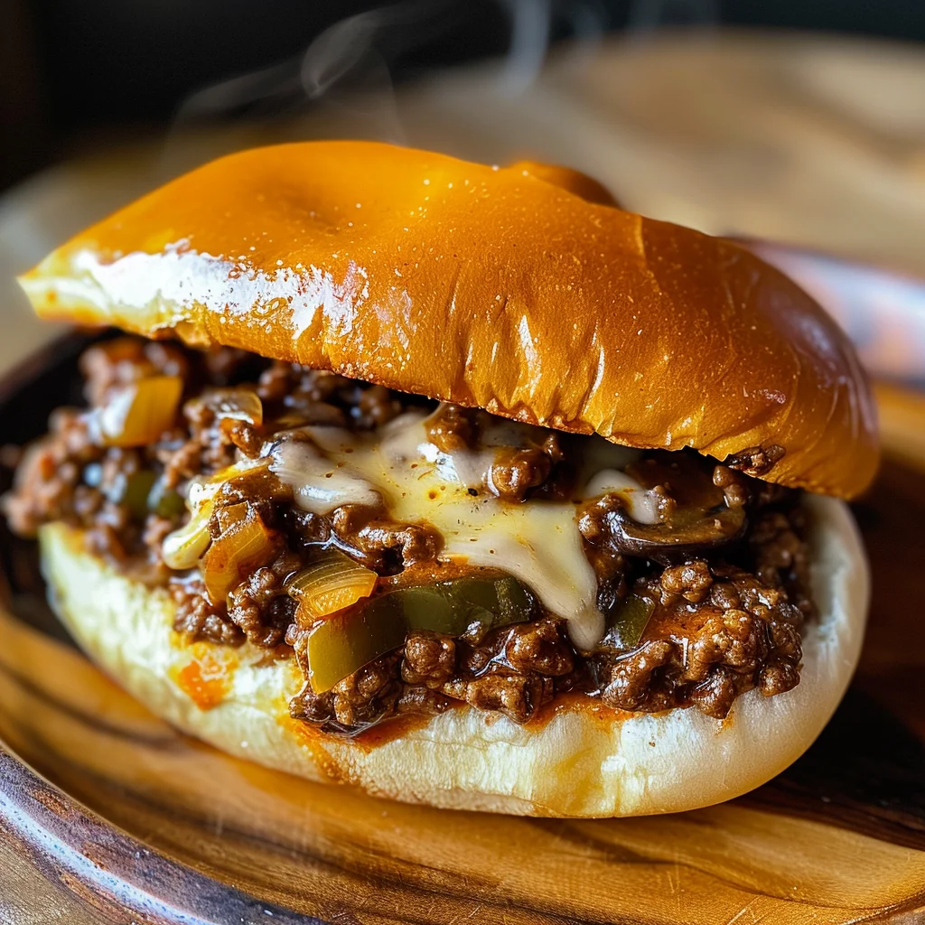 Gordon Ramsay Philly Cheesesteak Sloppy Joes (Ava-Style)