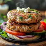 Greek Chicken Burgers