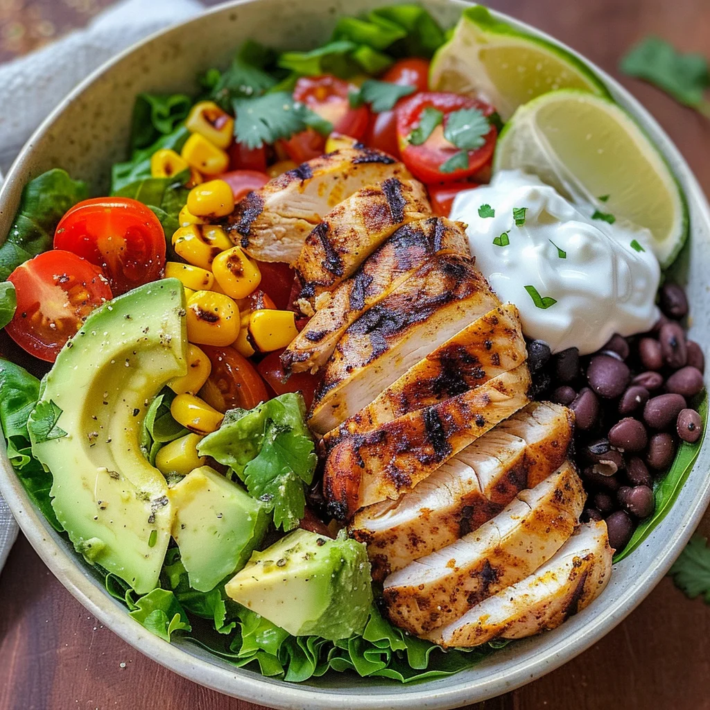 Grilled Chicken Burrito Bowl