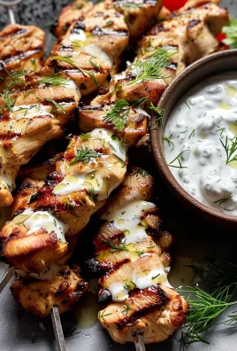 Grilled Chicken with Yogurt Sauce