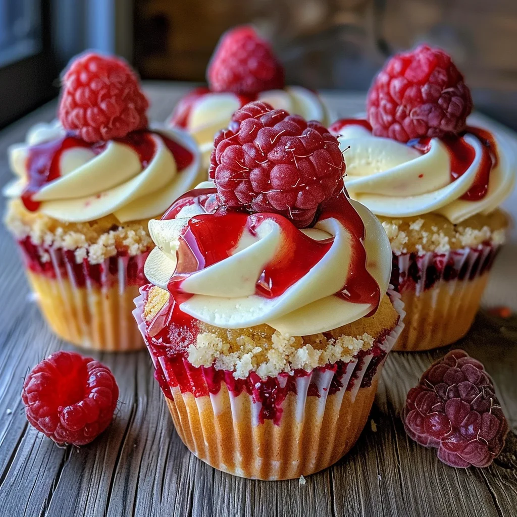 Heavenly Raspberry Cheesecake Cupcakes Recipe