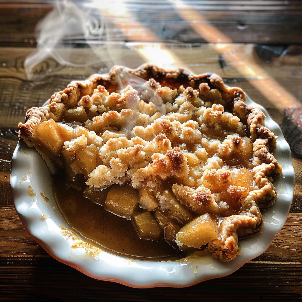 Hot Buttered Rum Apple Pie
