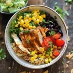 Irresistible High Protein BBQ Ranch Chicken Bowl Recipe