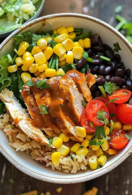 Irresistible High Protein BBQ Ranch Chicken Bowl Recipe