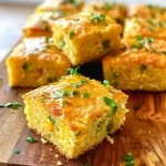Jalapeño Cornbread with Lime Honey Glaze