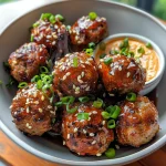 Korean BBQ Meatballs with Spicy Mayo Dip: An Incredible 7-Step Recipe