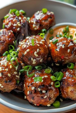 Korean BBQ Meatballs with Spicy Mayo Dip: An Incredible 7-Step Recipe