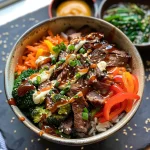 Korean BBQ Steak Rice Bowls with Spicy Cream Sauce: An Incredible Ultimate Recipe