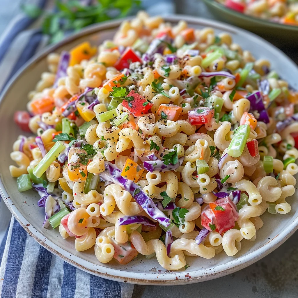 Macaroni Coleslaw Salad