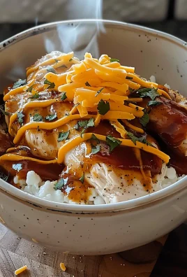Macro Friendly BBQ Ranch Chicken Bowl with 42g of Protein