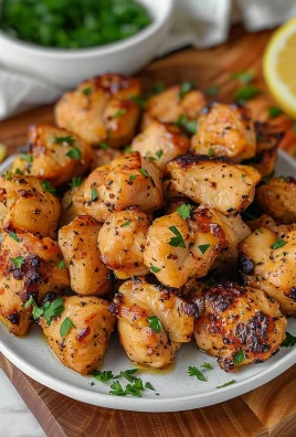Make Flavorful Air Fryer Lemon Chicken Bites in Just 10 Minutes!