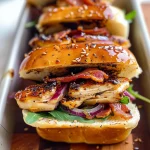 Maple Chicken & Bacon Sliders