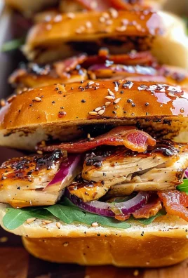 Maple Chicken & Bacon Sliders