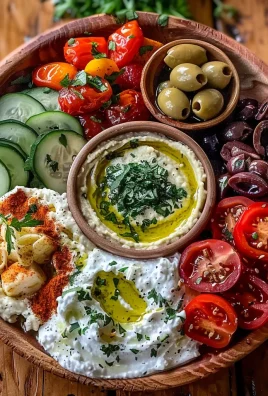 Mediterranean Mezze Tapas Platter – Easy Shareable Appetizer for Parties & Light Meals