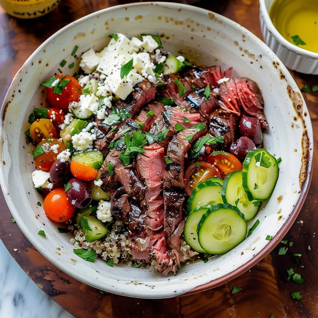 Mediterranean Steak Bowls: An Amazing Ultimate Dinner Recipe