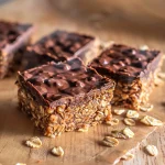No Bake Chocolate Oatmeal Bars