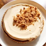 No Bake Cookie Butter Cheesecake