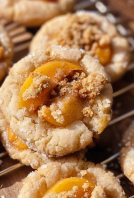 Peach Cobbler Cookies