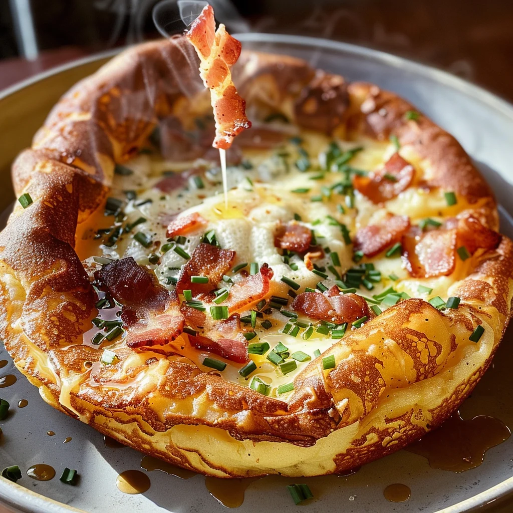 Savory Cheddar & Bacon Dutch Baby: A Delightful Treat!
