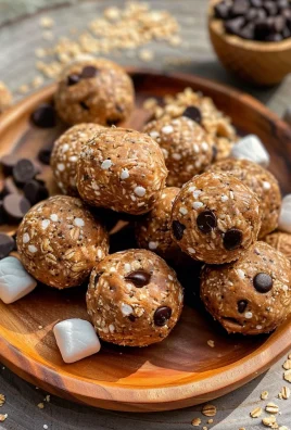 S'mores No Bake Protein Bites