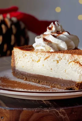 Spiced Chai Cheesecake + Gingersnap Crust