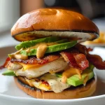 Spicy Grilled Chicken Avocado Sandwich