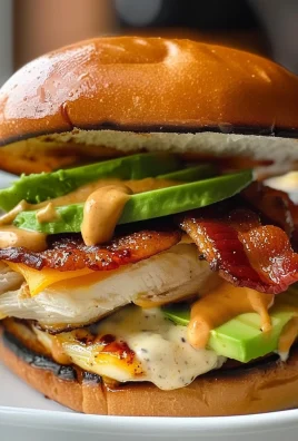 Spicy Grilled Chicken Avocado Sandwich